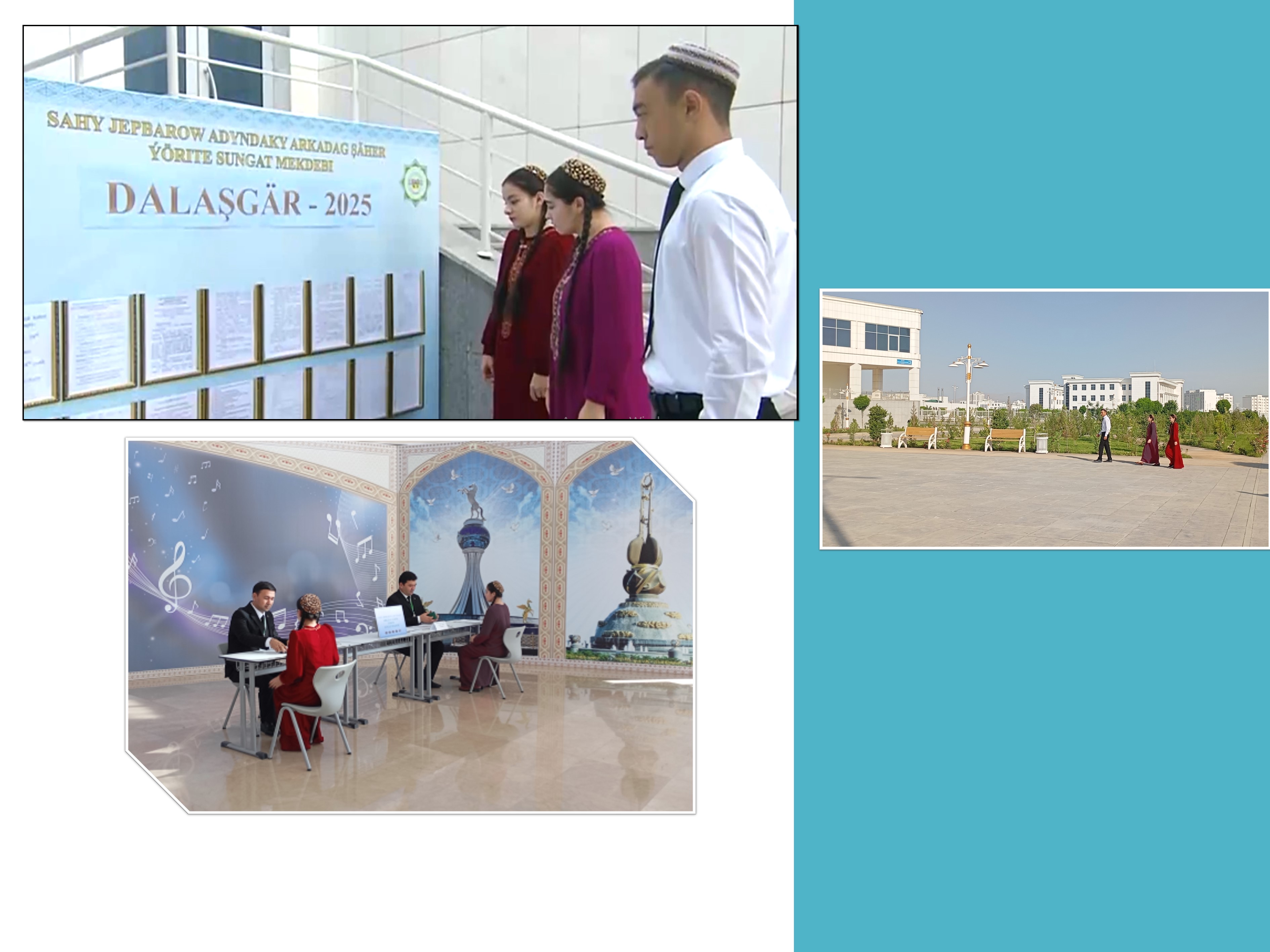 Dalaşgärleriň resminamalary kabul edilip başlandy