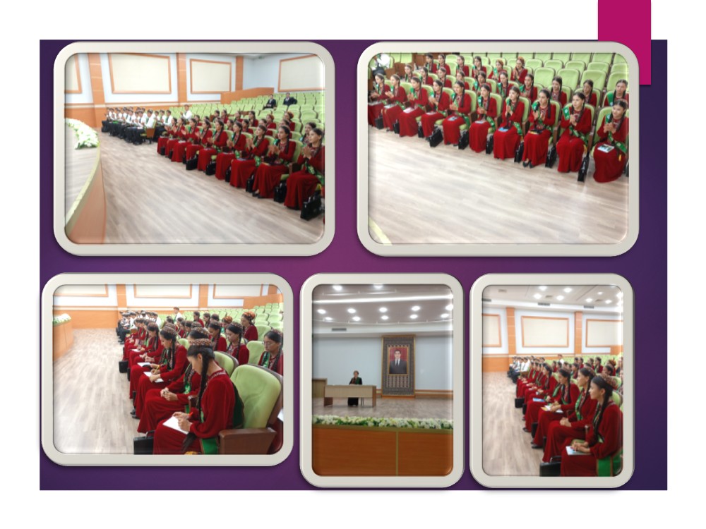 Sahy Jepbarow adyndaky ýörite sungat mekdebinde “Halkara parahatçylyk we ynanyşmak ýyly” atly ilkinji sapak geçirildi.