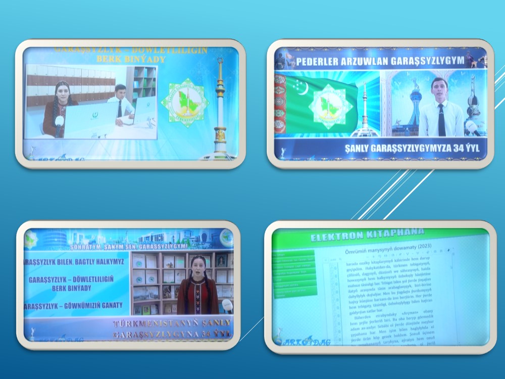 Kitaplar – dünýä syrlarynyň açary!