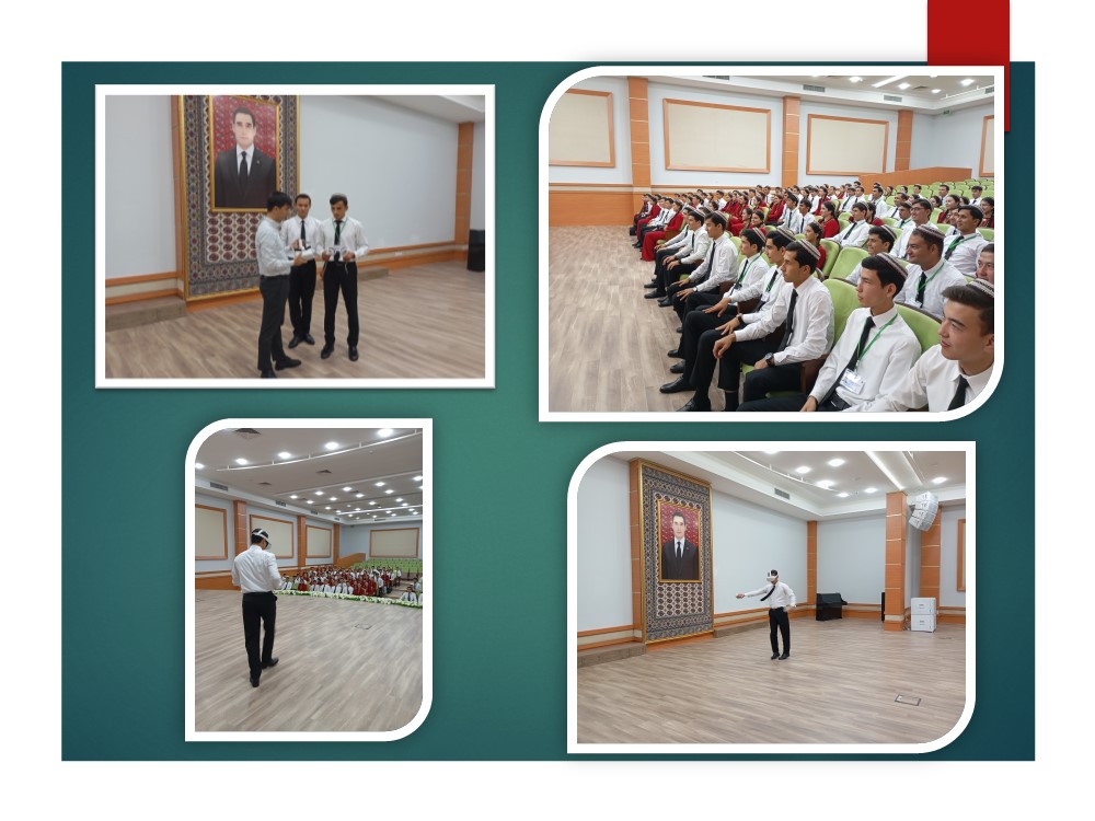 Talyplary Wertual dünýäsi bilen tanyşdyrmak