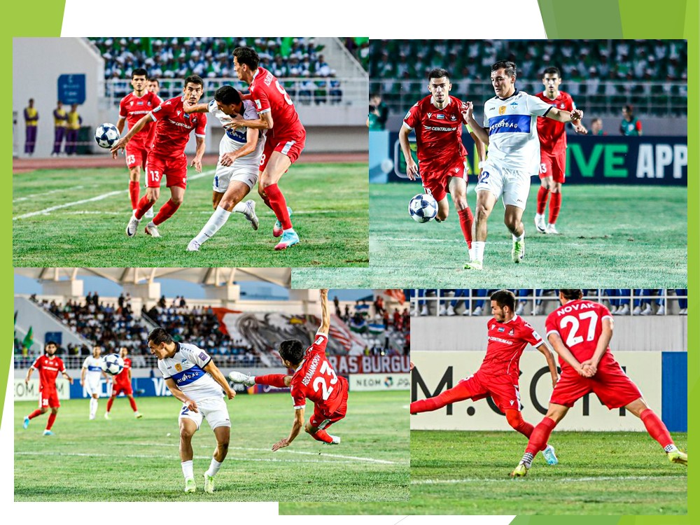 «Arkadag» futbol topary AFK-nyň 2-nji Çempionlar ligasynyň ilkinji duşuşygynda «Andijon» topary bilen deňme-deň oýnady