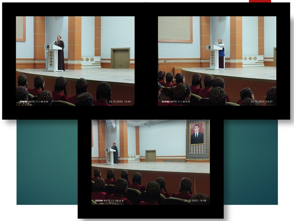 “Zenan edebi-jemgyýetiň göwher gaşydyr” atly wagyz-nesihat maslahaty geçirildi.   