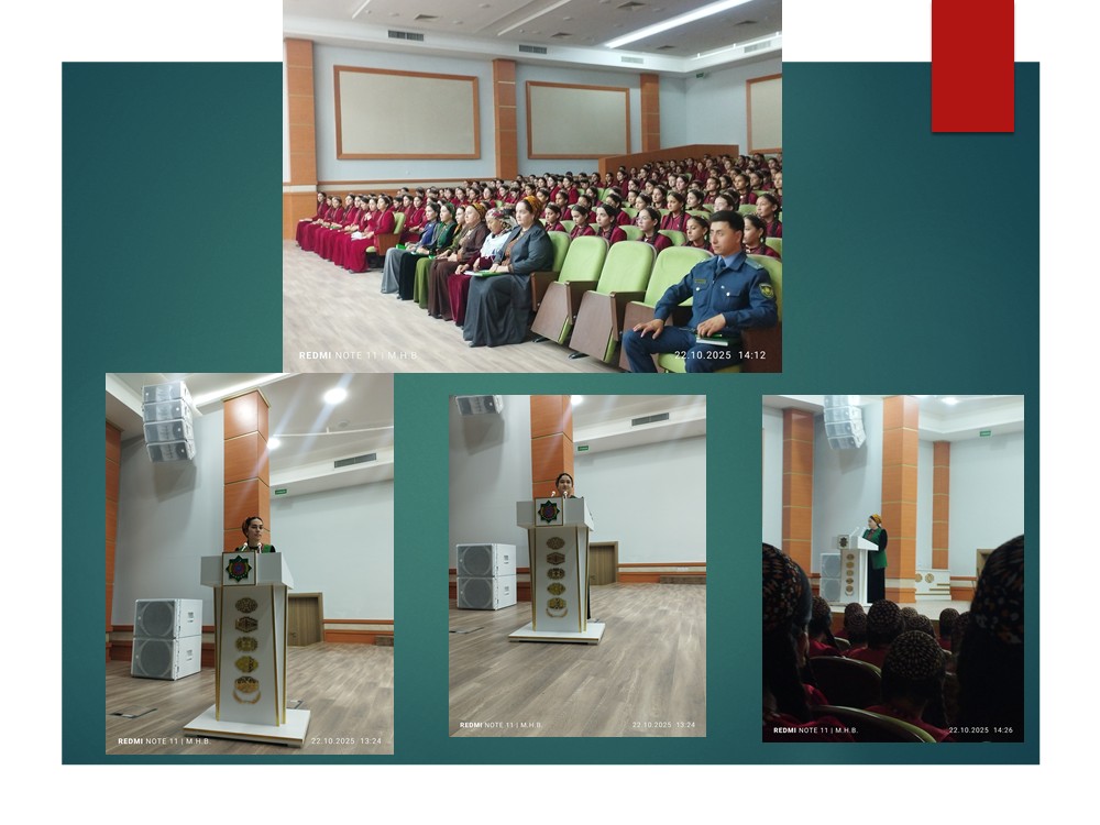 “Gyz edebi – il edebi” atly wagyz-nesihat duşuşygy geçirildi.