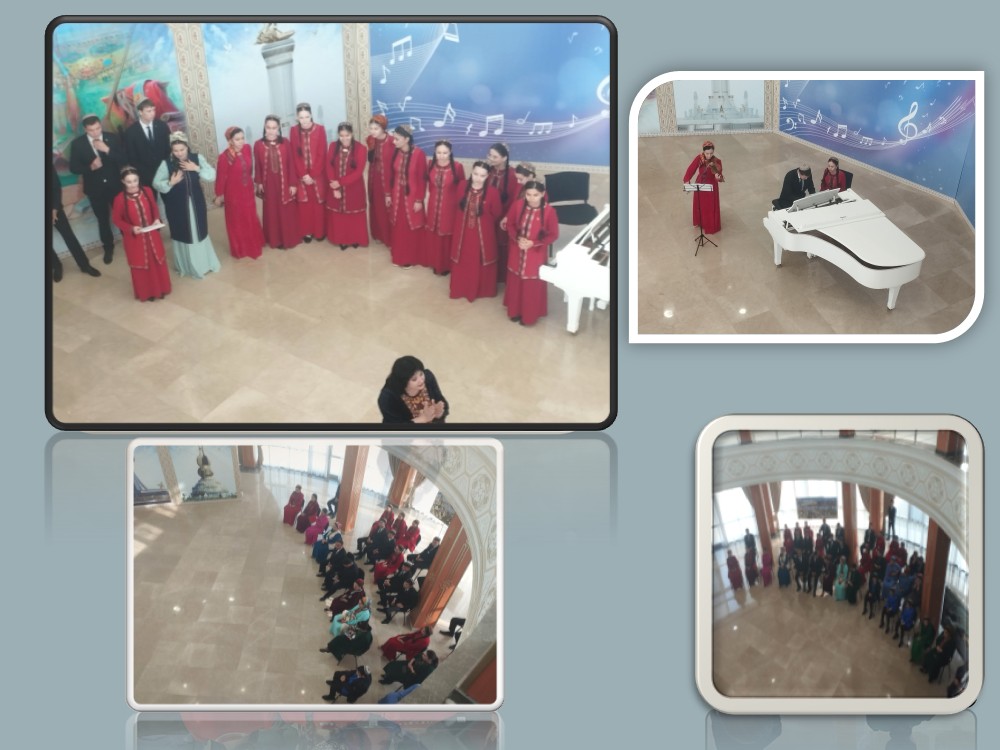 Maýa Kulyýewa adyndaky Türkmen milli konserwatoriýasynyň talyplarynyň we mugallymlarynyň konserti geçirildi