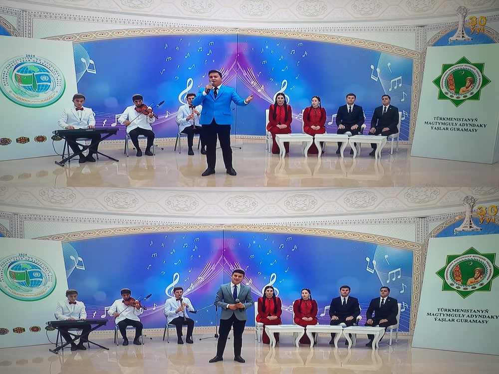 Arkadag şäherinde Baky Bitaraplygyň 30 ýyllygyna bagyşlanan baýramçylyk gepleşigi Arkadag teleýaýlymynda görkezildi