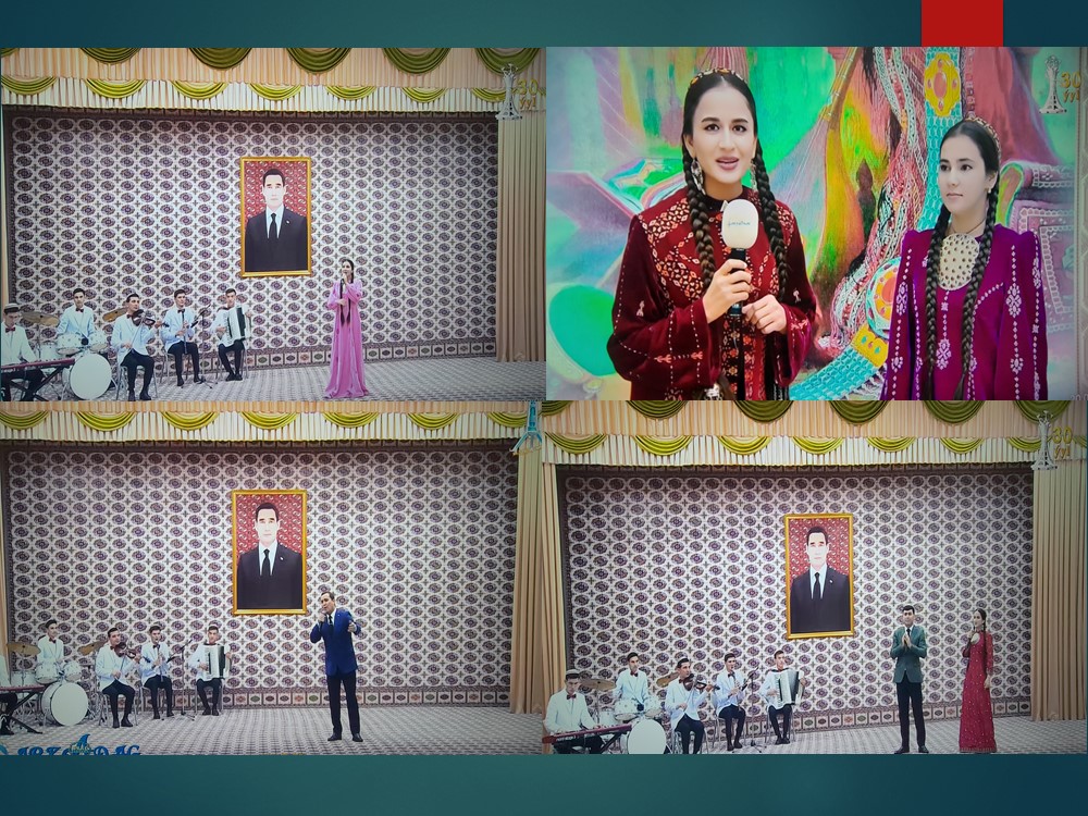 Arkadag şäherinde Baky Bitaraplygyň 30 ýyllygyna bagyşlanan baýramçylyk konserti geçirildi