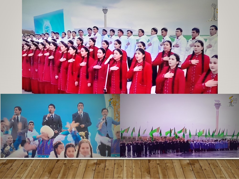 Arkadag şäherinde Baky Bitaraplygyň 30 ýyllygyna bagyşlanan Baýdak galdyrmak dabarasy geçirildi