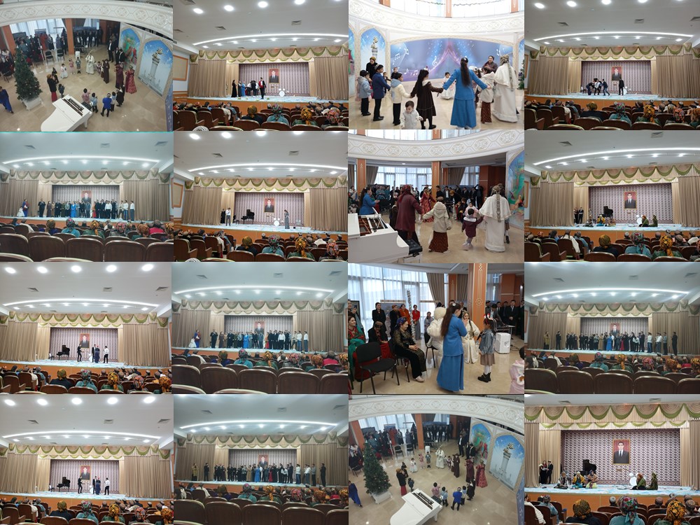 Täze ýyl baýramçylygy mynasybetli konsert