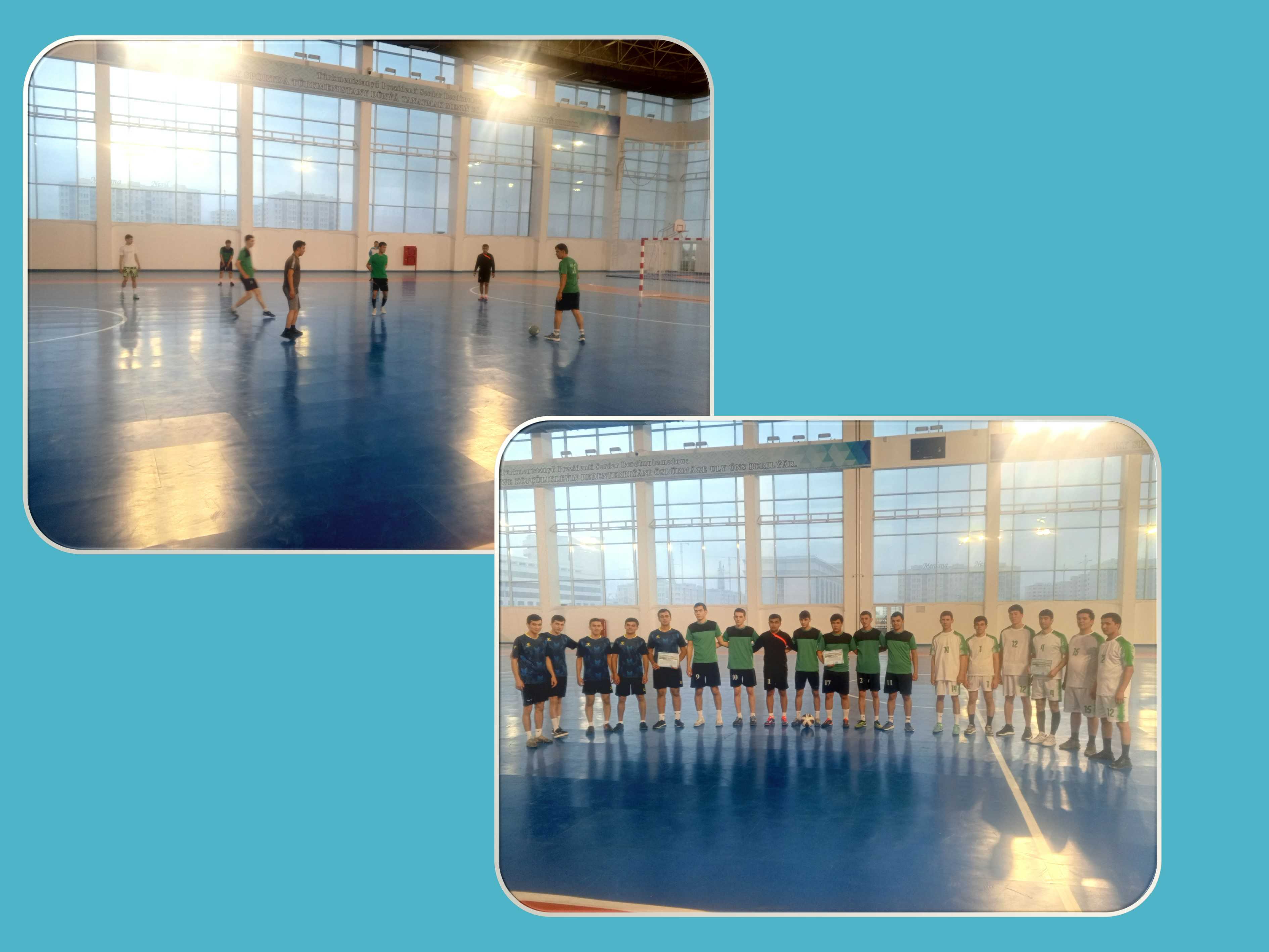 Sportuň futzal görnüşi boýunça geçen bäsleşik