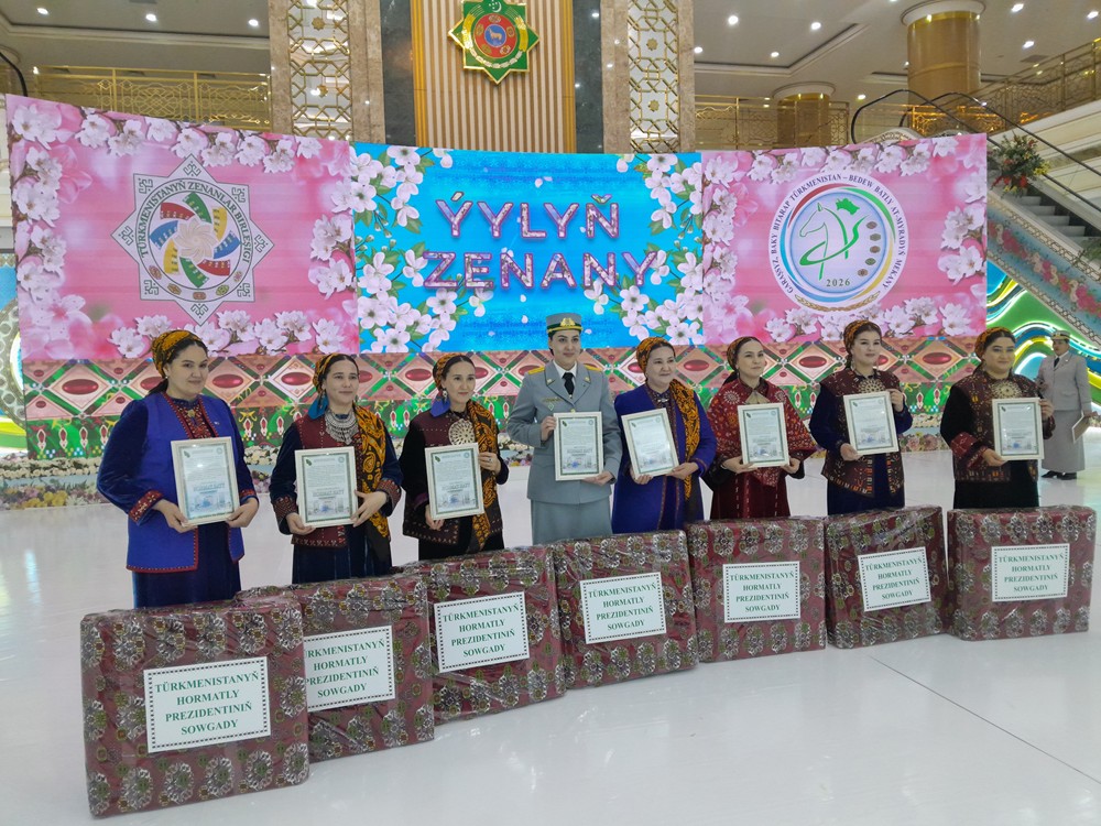 Ýylyň zenany atly bäsleşigiň jemleýji tapgyry