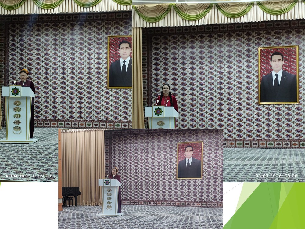 Halkara zenanlar güni mynasybetli wagyz-nesihat duşuşygy